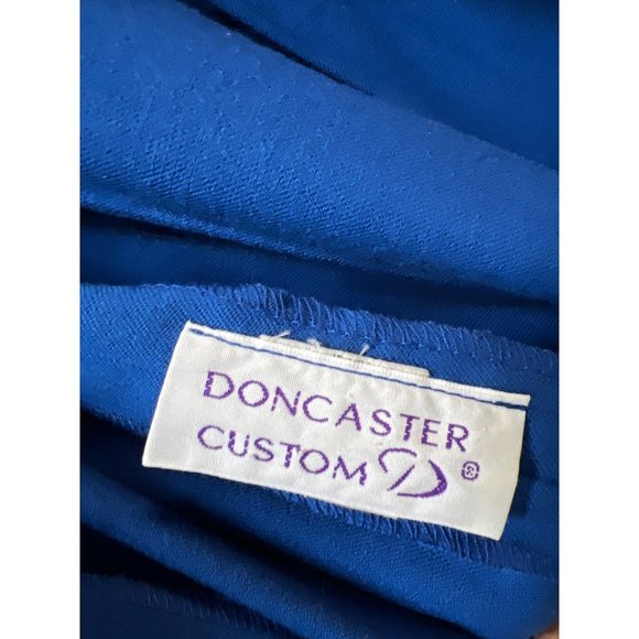 Doncaster Custom Royal Blue Executive Vintage Dress - Picture 14 of 14